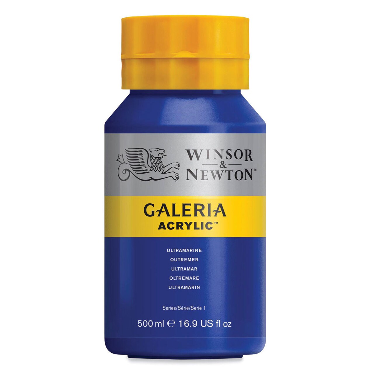 Winsor & Newton Galeria Flow Acrylics - Ultramarine, 500 ml tube